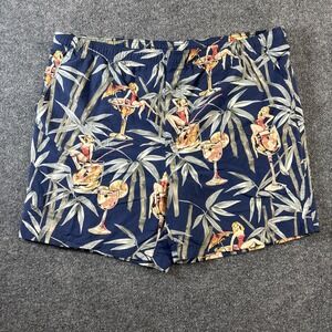 Tommy Bahama Board Shorts Hawaii Hula Girl Cocktails XXL